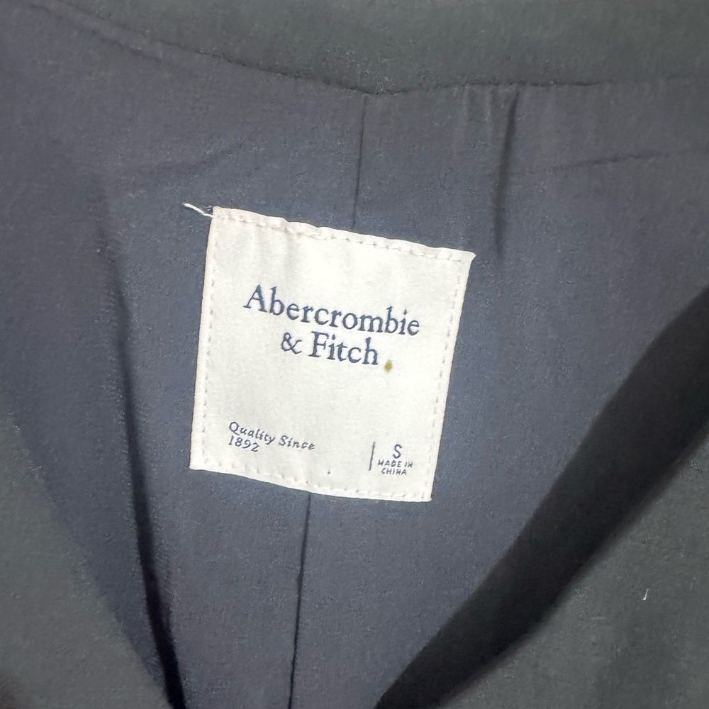 Abercrombie & Fitch Black Button-Down Dress - Picture 2 of 3